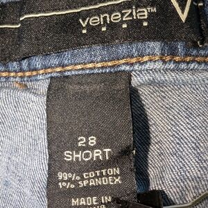 Women's Venezia Wide Leg Blue Jeans